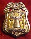 Riverside County California Ranger Police Badge mini