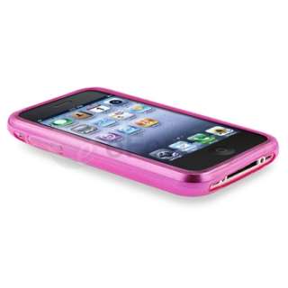   GEL Rubber SOFT CASE COVER+CAR CHARGER for iPhone 3G 3GS 3th  
