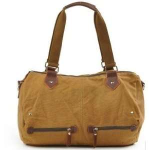 vintage Mens Womens Casual Canvas Rucksack tote shoulder Bag handbag 