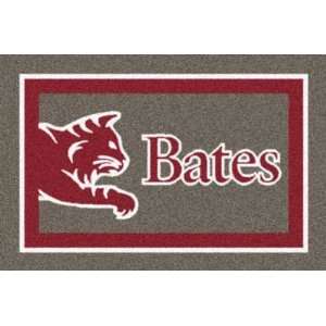  NCAA Team Spirit Rug   Bates Bobcats: Sports & Outdoors