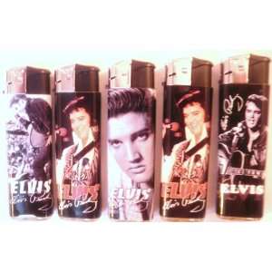  Elvis Presley 5 Standad Refillable Lighters Kitchen 
