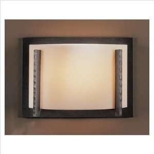   Wall Sconce with White Art Shade Finish: Natural lron: Home & Kitchen