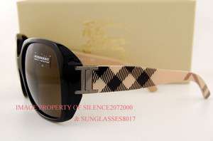 Brand New Burberry Sunglasses BE 4086 3001/73 BLACK 100% Authentic 