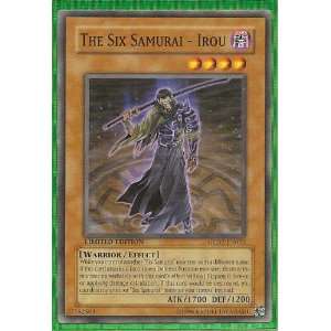    Yugioh GLD2 EN022 The Six Samurai  Irou Common Toys & Games