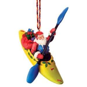 Whitewater Kayak Santa Decorati:  Sports & Outdoors