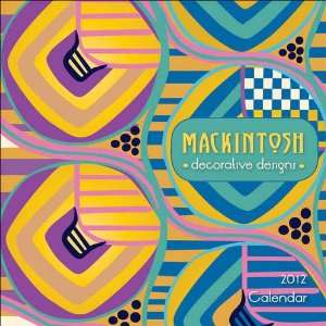 Mackintosh Decorative Designs 2012 Mini Wall Calendar 