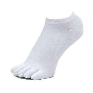  White Sport Toe Socks, 3 pairs: Sports & Outdoors