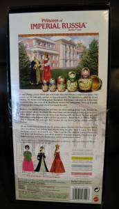 Dolls of the World Princess of Imperial RUSSIA Barbie  