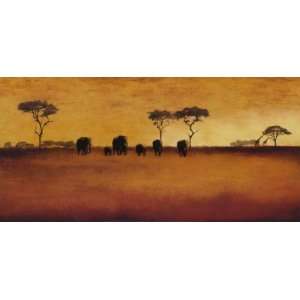  Serengeti II Finest LAMINATED Print Tandi Venter 24x12 