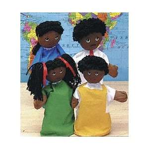  African American Family Puppets: Toys & Games