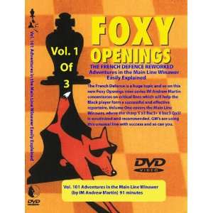  Adventures in the Main Line Winawer   Foxy Openings DVD 