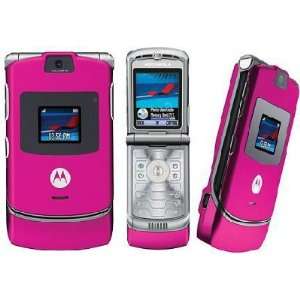  Motorola V3 Pink Mobile Phone Unlocked: Electronics
