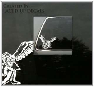 wizard of oz the Flying winged monkey wiz vinyl decal 1  