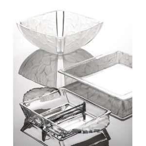  Block by Mikasa Meadow Mist Glass Divided Tray