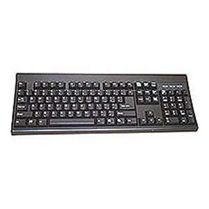  AGI KB 2961 Black Wired PS2 Keyboard Electronics