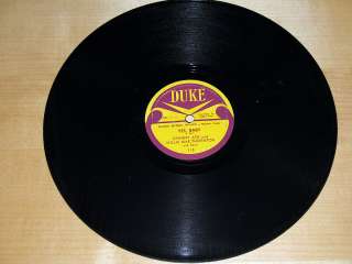 78 RPM Johnny Ace/Willie Mae Thorton DUKE 118 YES BABY  
