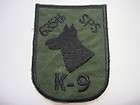 US 635th Security Police Squadron K 9 Unit, Vietnam War