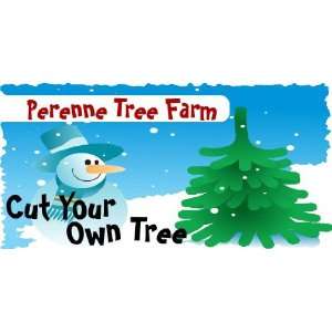  3x6 Vinyl Banner   Cut your Own Tree: Everything Else
