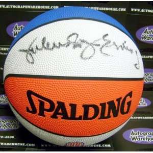   : Julius Erving Dr. J. ABA Autographed Basketball: Sports & Outdoors