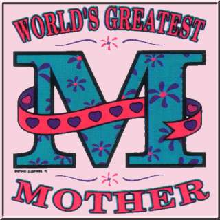 Worlds Greatest Mother Mom Award Shirt S 2X,3X,4X,5X  