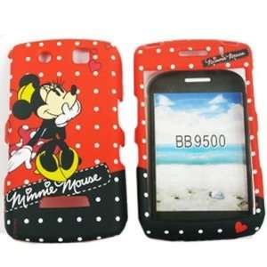 Premium   Blackberry Storm 9500 / 9530 Minnie Mouse 50   Faceplate 