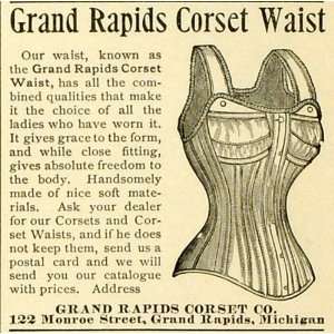   Grand Rapids Corset Waist Michigan Vintage   Original Print Ad Home