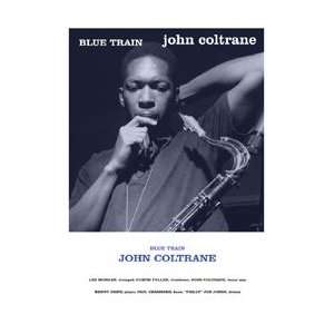  JOHN COLTRANE Blue Train   Sax Music Poster