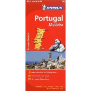  Portugal w/Madeira (Michelin Maps) [Map]: Michelin Travel 