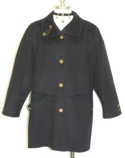 WOOL + ALPACA BLUE Women German Over COAT Jacket 18 XL  
