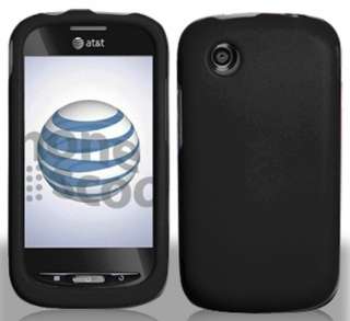 Straight Talk ZTE Merit 990G BLACK Snap On Cellphone Protector Case 