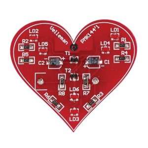  SMT LED Flashing Heart Kit Toys & Games