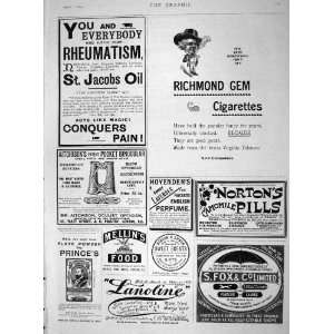    1894 Advertisement Cigarettes JacobS Oil Aitchison