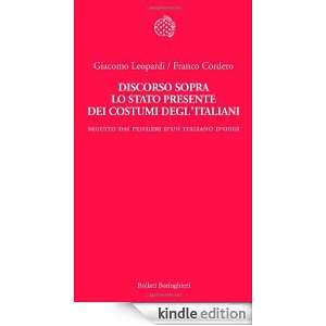   oggi» Franco Cordero, Giacomo Leopardi  Kindle Store