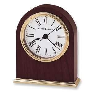  Howard Miller Rosewood Finish Quartz Clock Jewelry