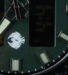 INFANTRY Digital LCD Chronograph Sport Mens Wrist Watch Black Green 