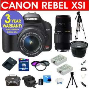  Canon EOS Rebel XSI 12.2 MP Digital Camera w/ 18 55mm IS 