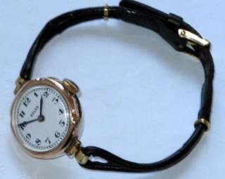 ladies vintage antique 9ct Gold Rolex Rolco timepiece dating 