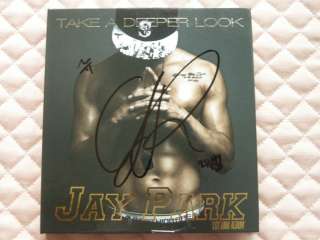 JAY PARK Take a Deeper Look Autographed CD Jaebeom 2PM  