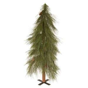    6 Natchez Pine Artificial Christmas Tree   Unlit: Home & Kitchen