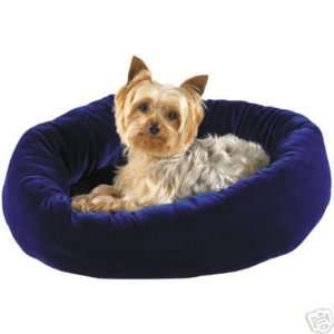 Slumber Pet Velour Dog Pet Bed COZY LARGE HUNTER:  Kitchen 