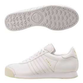 Adidas Womens Samoa LE Retro Running Shoes, White 11  