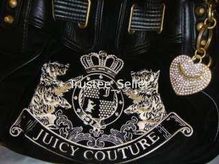 JUICY COUTURE Scottie Embroidery Black FS Bag & Wallet  