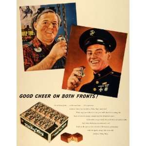   WWII Soldier Military Care Package   Original Print Ad