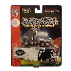  NFL 1:87 Scale Tractor Trailer   New York Jets: Sports 