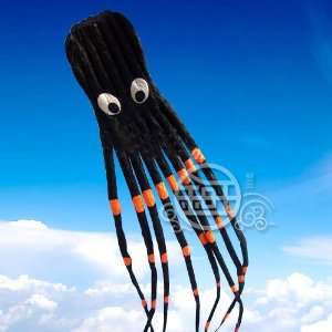   2011 black the new 8 meter kite large octopus software Toys & Games