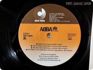 ABBA The Album 1977 Japan Press Benny Andersson OBI LP w808  