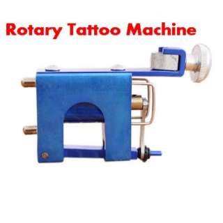 pc silent rotary tattoo machine shader gun kit supply  