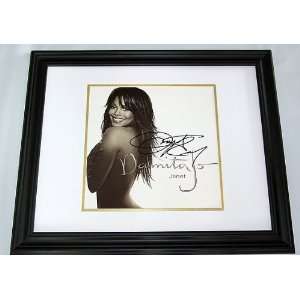   Jackson Autographed Signed Damita Jo Framed Album LP: Everything Else