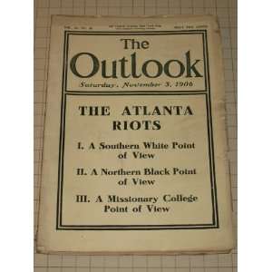  1906 The Outlook Magazine: The Atlanta Riots   Australian 