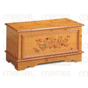 Wood Cedar Chest in Pine Finish   Coaster Co.:  Home 